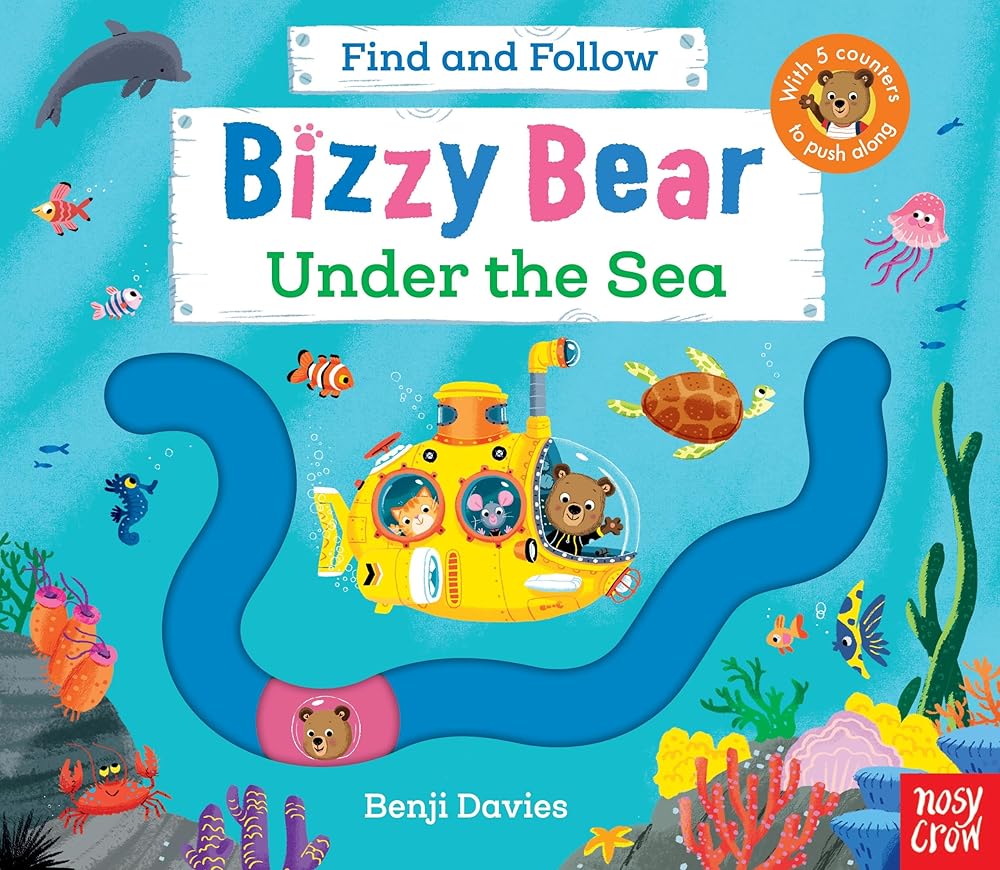Bizzy Bear Find and Follow: Under the Sea cover image