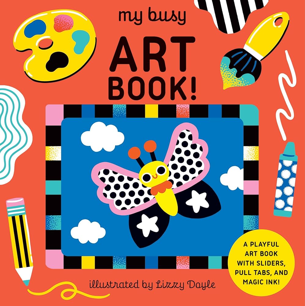 My Busy Art Book /anglais cover image
